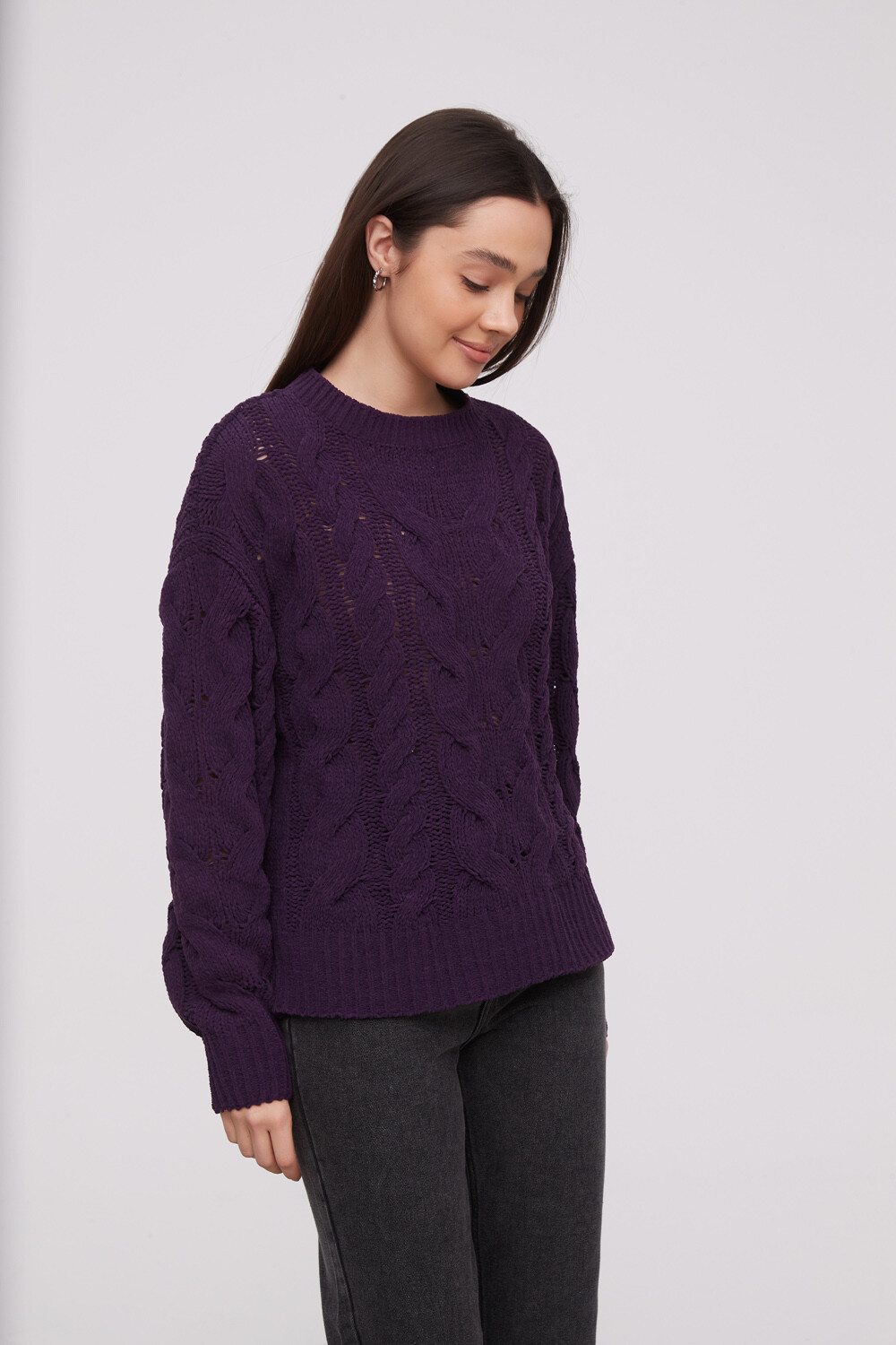 Sweater Petz Violeta Oscuro