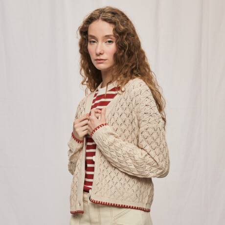 CARDIGAN TATO Beige
