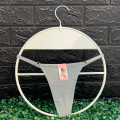 Tanga Colaless Ajustable De Algodón Gris Talla L-XL