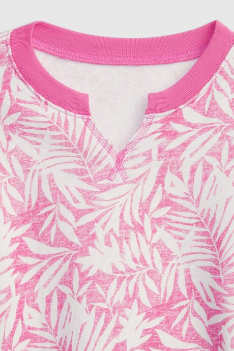 Buzo Estampado Niña Phoebe Pink