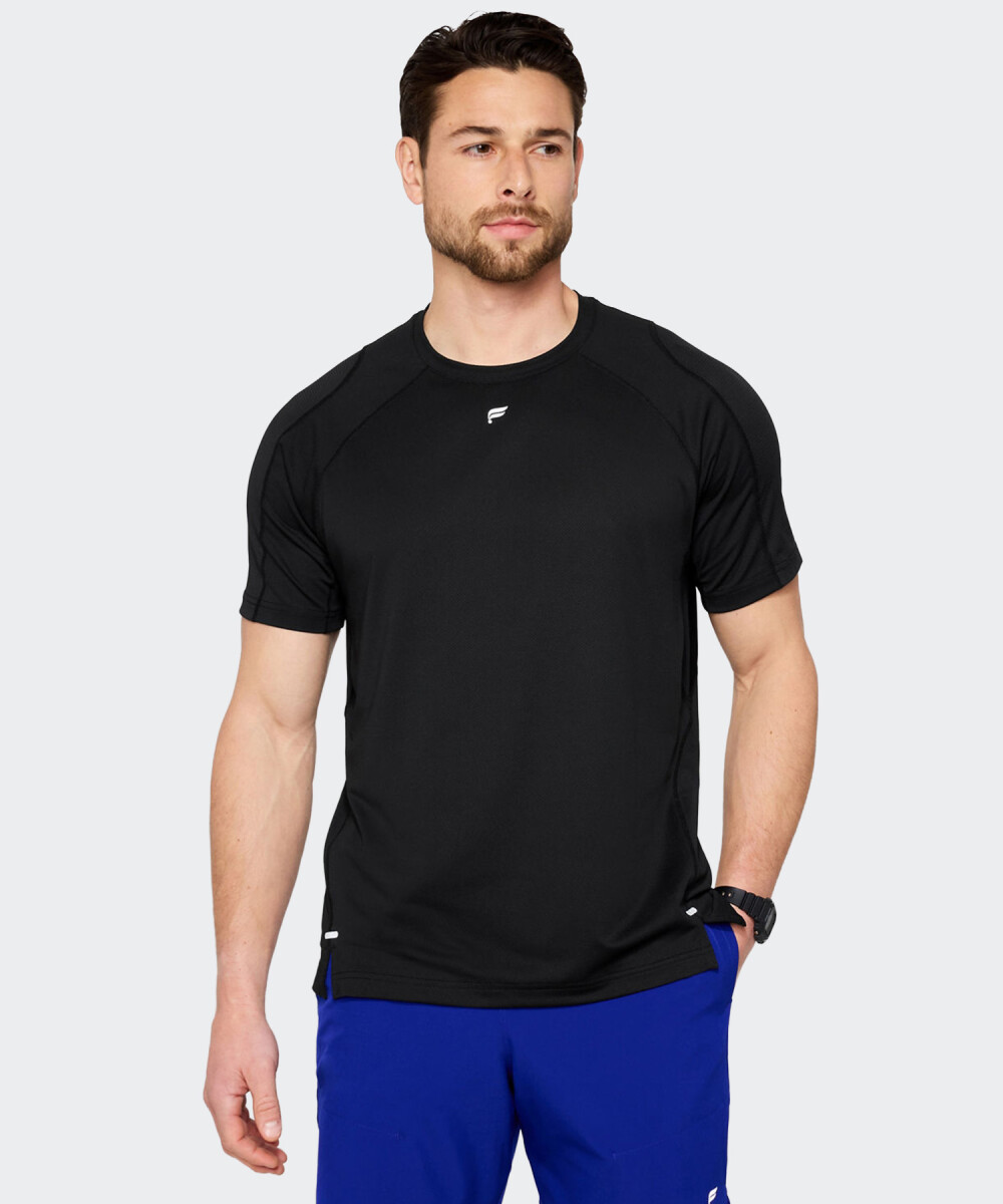 Remera Fabletics - Negro 