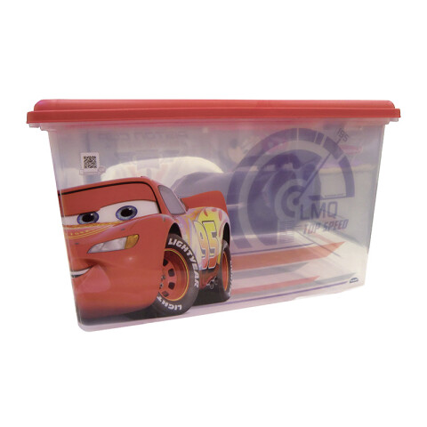 Caja Organizadora Infantil Cars 46 Lts Plástica U
