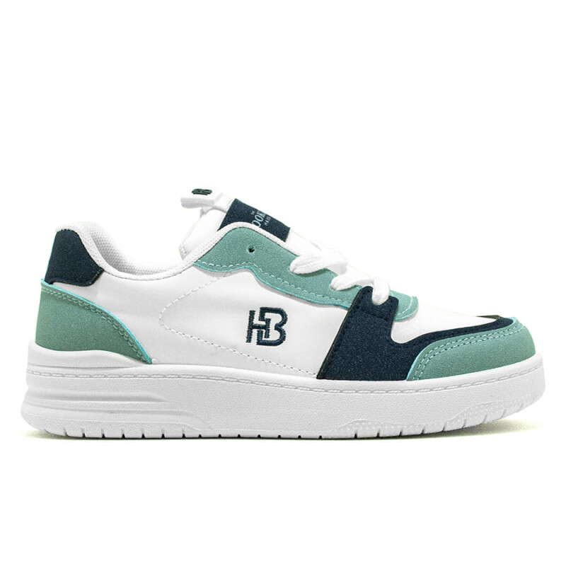 Championes The Brooklyn Haus Rose Bay de Niños Blanco-azul