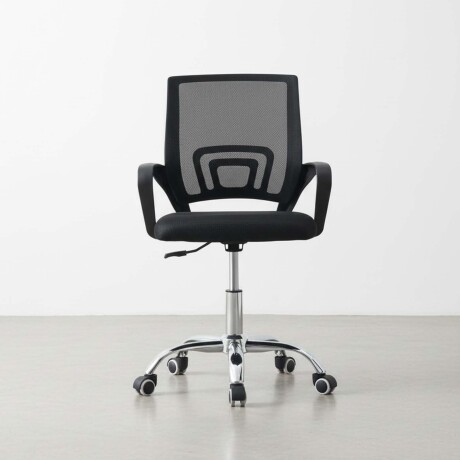 SILLA DE ESCRITORIO MALLA NEGRO HY-520P