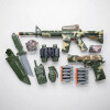 Set de militar con arma lanza dardos y accesorios Set de militar con arma lanza dardos y accesorios