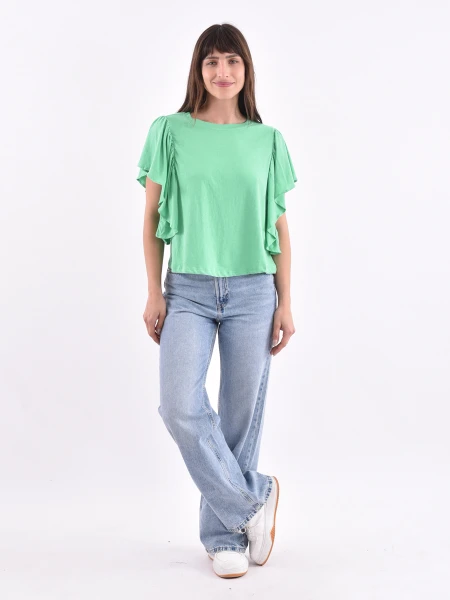 REMERA PEAR VERDE