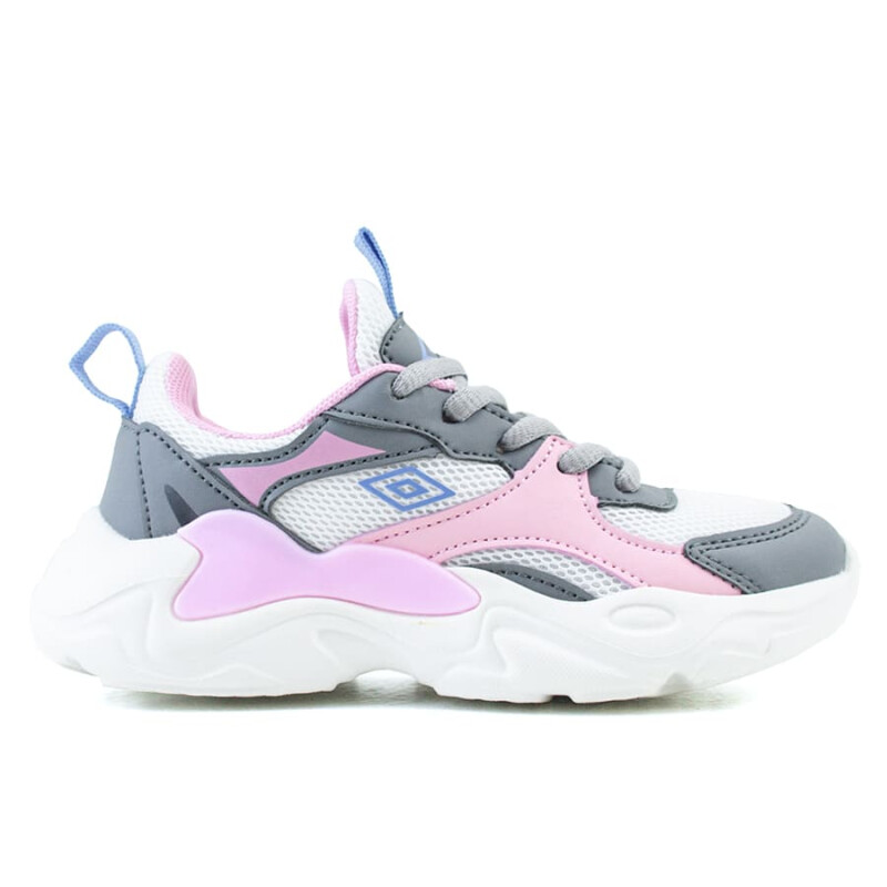 Championes Umbro Evoque de Niños - 20206123 Blanco-rosado