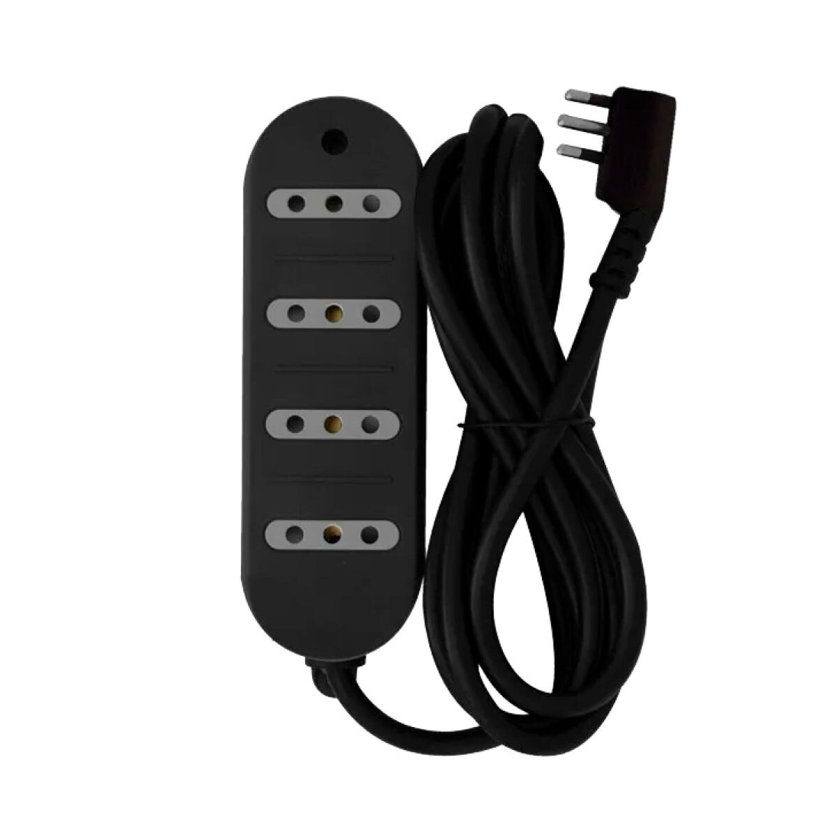 ALARGUE MODULAR 4 ENTRADAS SIN LLAVE 2,5MT ELECTRALINE Negra