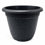 PLANTERA REDONDA CON DISEÑO • 20cm PLANTERA REDONDA CON DISEÑO • 20cm
