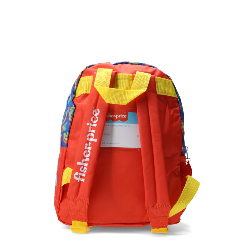 Mochila Fisher Price Fisher Mini Play all Day Anaranjado
