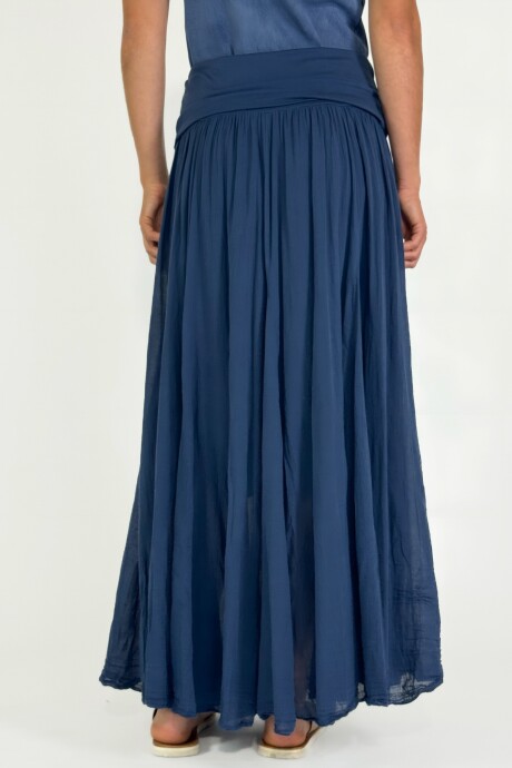 POLLERA BRENTA Azul