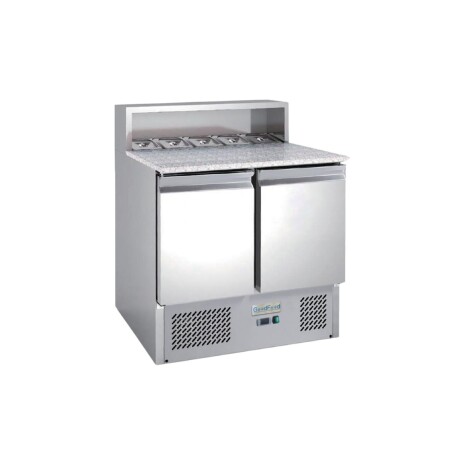 Heladera Bajo Mesada 250 Litros 2 Puertas con Topinera GN 1/6 Heladera Bajo Mesada 250 Litros 2 Puertas con Topinera GN 1/6