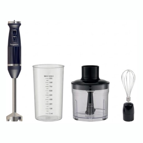 Mixer 3 En 1 HOGARON 1000W 5 Velocidades + Turbo Con Picadora, Batidor, Vaso Medidor Y Varilla Acero Inoxidable Desmontable Mixer 3 En 1 HOGARON 1000W 5 Velocidades + Turbo Con Picadora, Batidor, Vaso Medidor Y Varilla Acero Inoxidable Desmontable