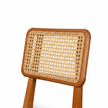 Silla Classic con tejido - Tela Rústica Crudo