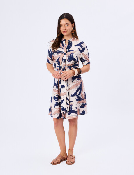 Vestido midi estampado Vestido midi estampado