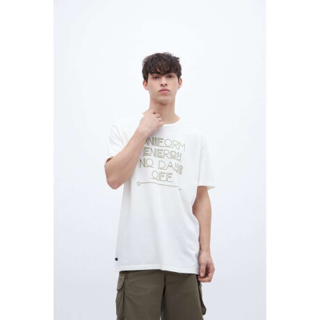 Remera Atlas Off white