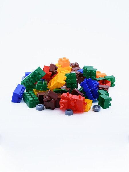 BLOQUES 64 PCS FUNNY DAYS MULTICOLOR