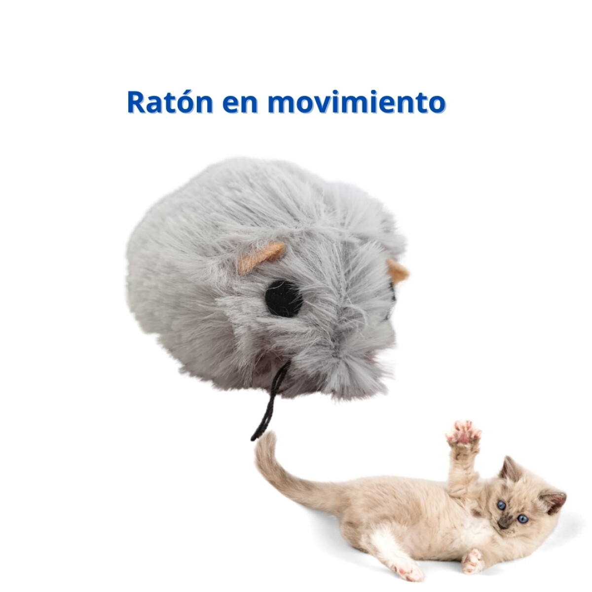 Raton Con Cuerda 7 Cm 