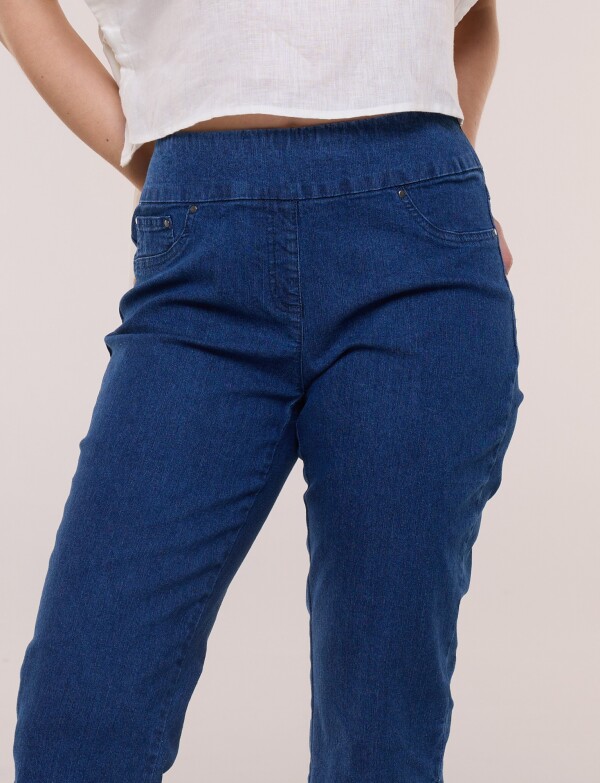 Capri Denim Pretina Ancha JEAN