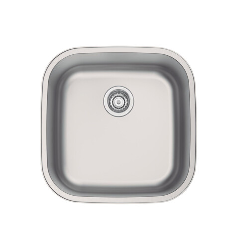 PILETA DE COCINA VALVULA 4 Y 1/2 200MM PROFUNDIDAD SIMPLE 000