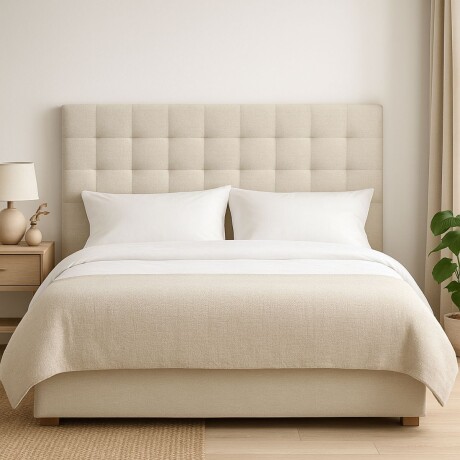 RESPALDO DE PARED MODENA GRIS - QUEEN