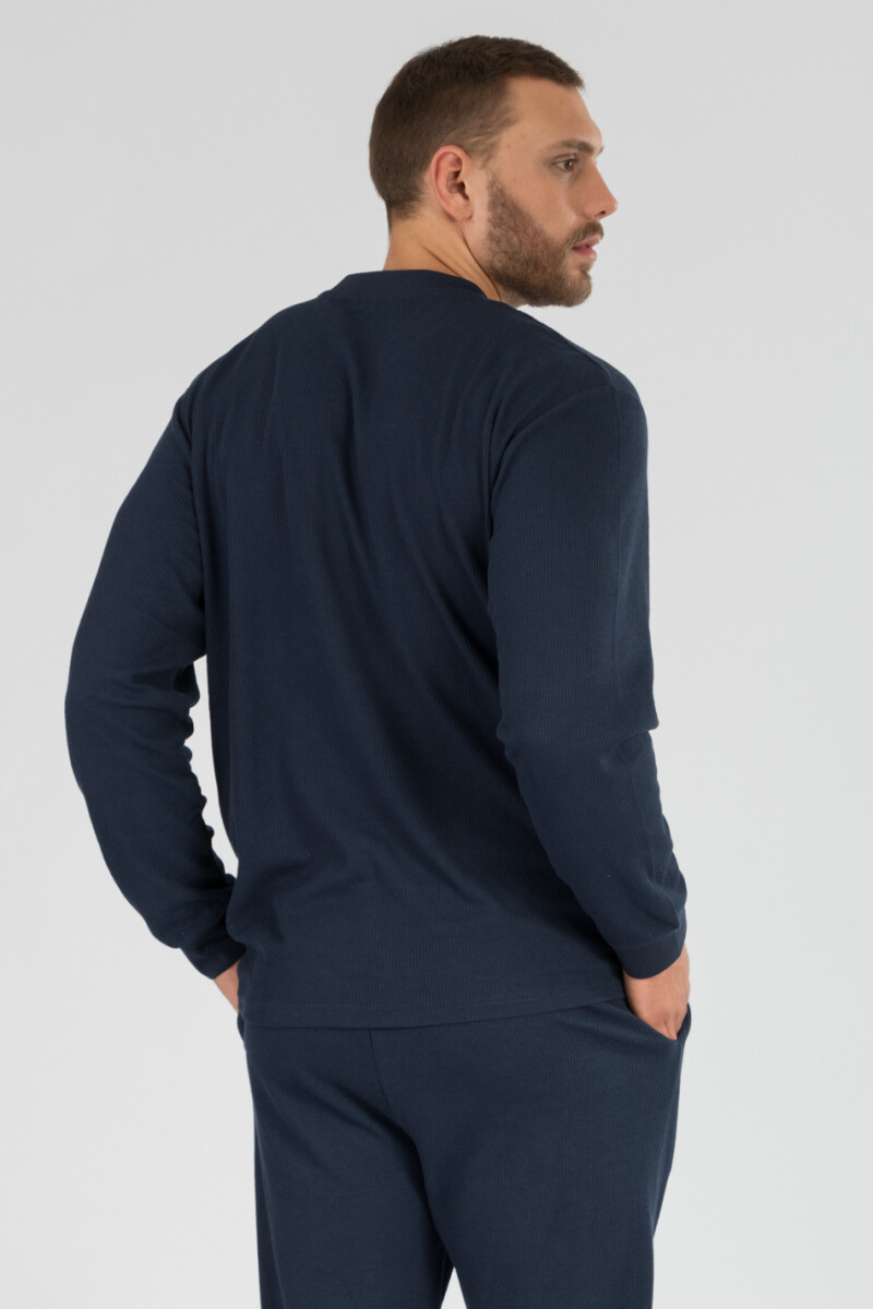 REMERA WAFF AZUL
