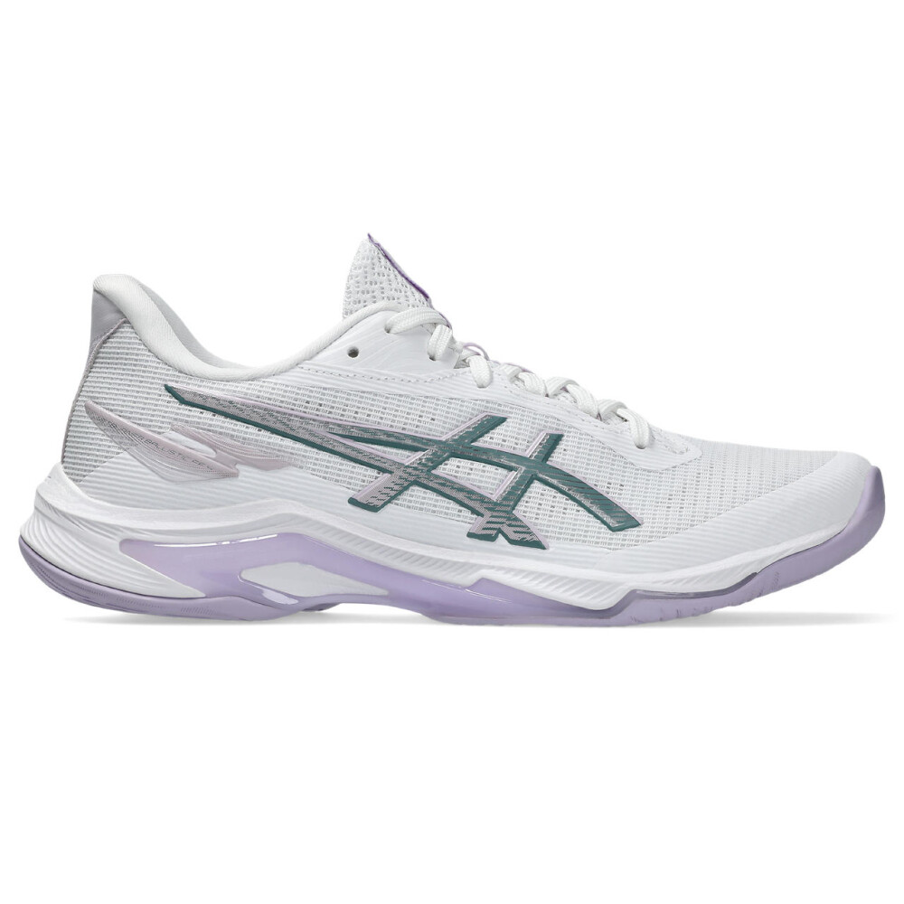 Zapatillas Voley Netburner Ballistic FF 4 Mujer White/dahlia