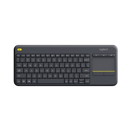Teclado inalámbrico Logitech K400 Plus TV con touchpad negro Teclado inalámbrico Logitech K400 Plus TV con touchpad negro