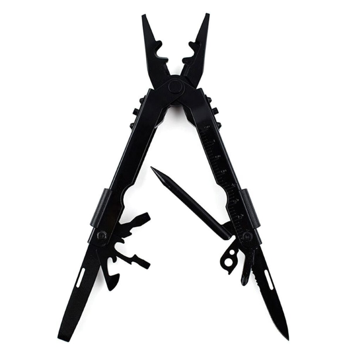 Pinza alicate multifunción 8 en 1 - Negro 