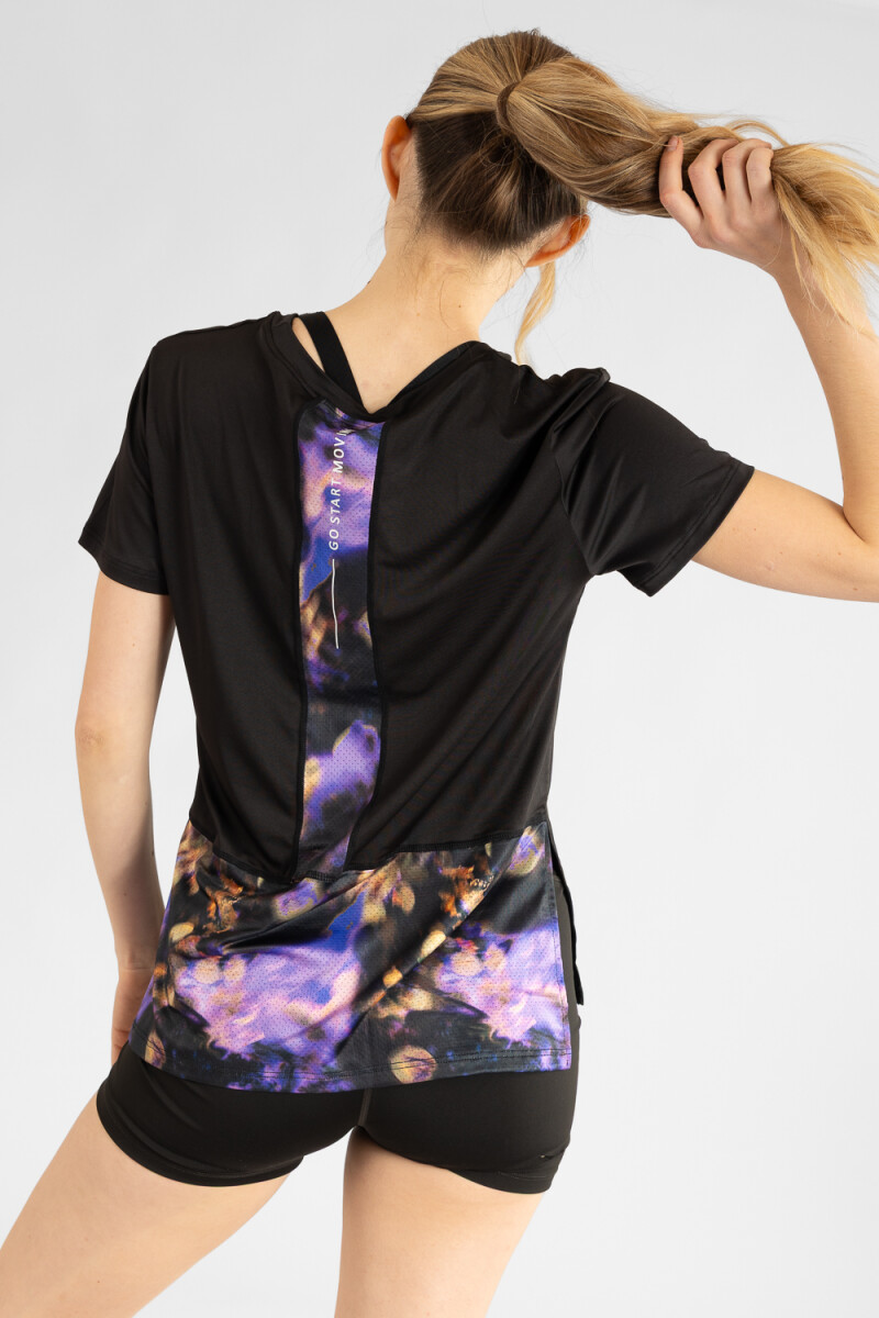 Style periscope shirt Negro