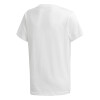 Remera Adidas Original de Niños - DV2904 Blanco-negro