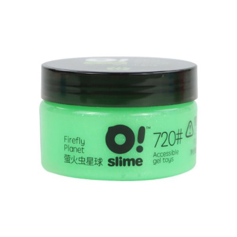 Glow in the dark slime Verde