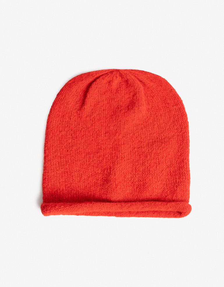 Gorro Gorro Tejido Rojo - Rojo Medio