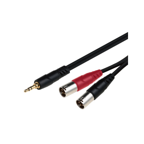 CABLE ADAPTADOR SOUNDKING BJJ235 3M 3.5ST A 2X XLR M CABLE ADAPTADOR SOUNDKING BJJ235 3M 3.5ST A 2X XLR M