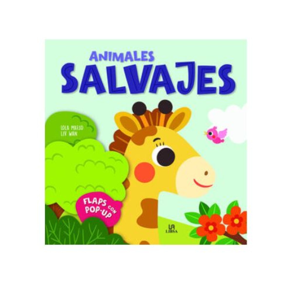 LIBRO POP-UP ANIMALES SALVAJES - Libro Pop-up Animales Salvajes 