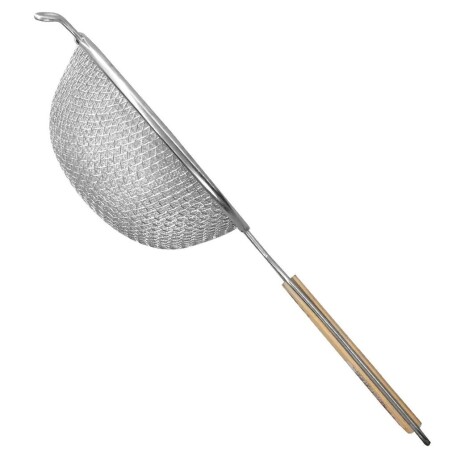 Colador doble malla 25 cm inoxidable Colador doble malla 25 cm inoxidable