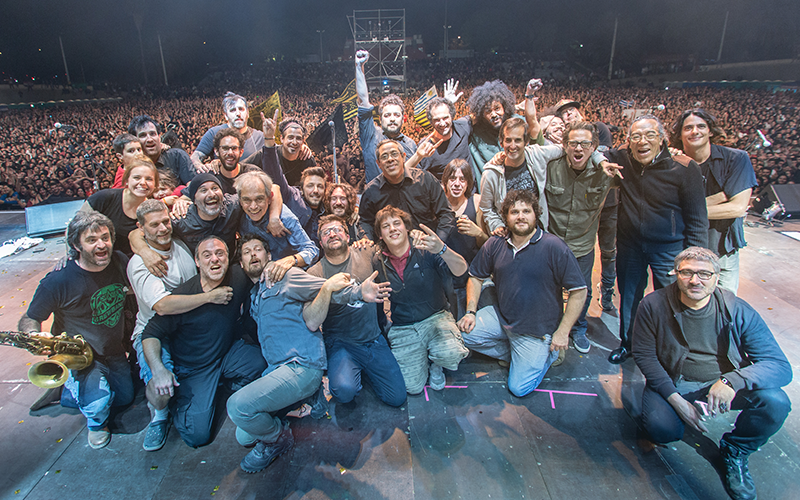 Concierto por los 20 años de La Vela Puerca en el Velódromo