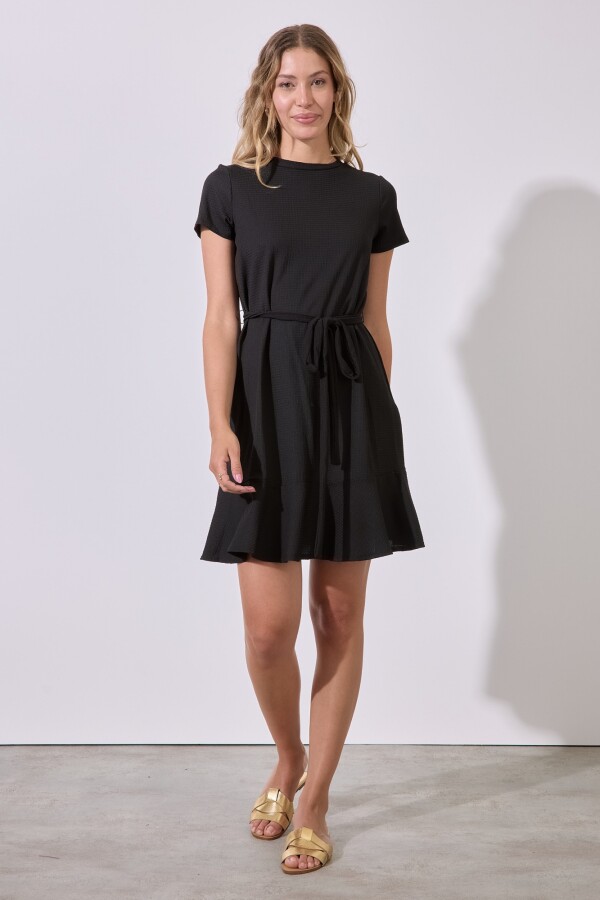 Vestido Cinto NEGRO