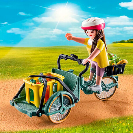 Juego Playmobil Cargo Bike 28 Piezas 001