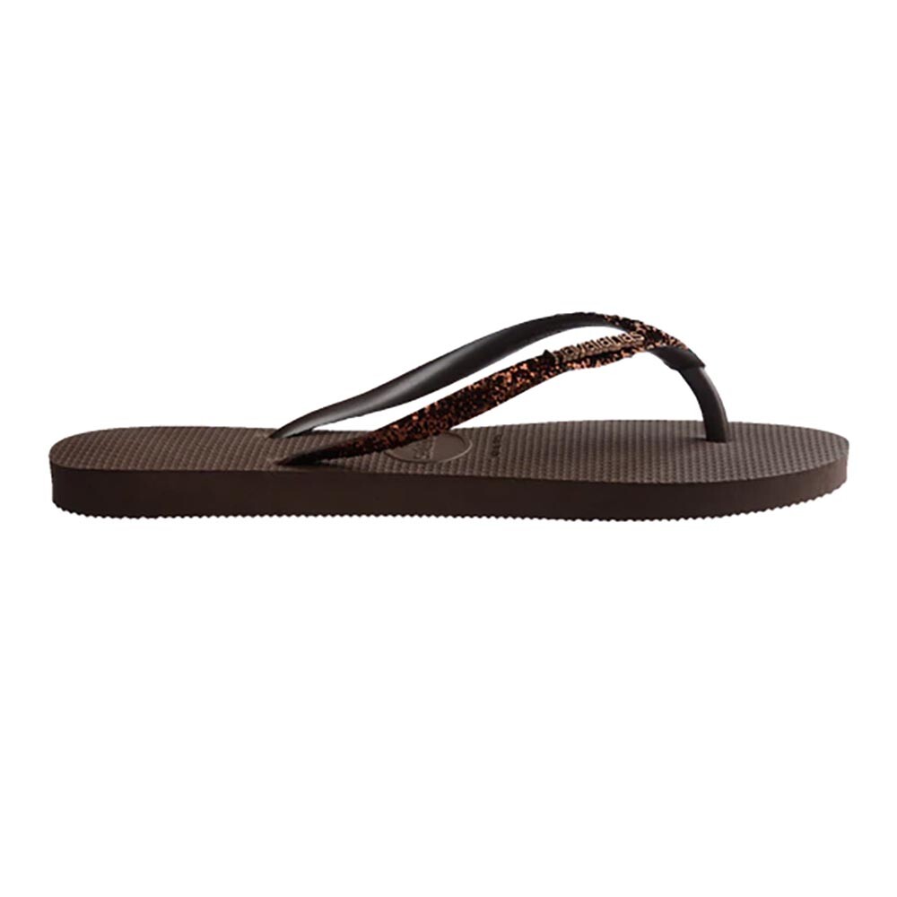 Sandalias Havaianas Slim Glitter Ii FC Mujer Cafe