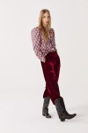 Pantalón New Luna en Terciopelo Rosso
