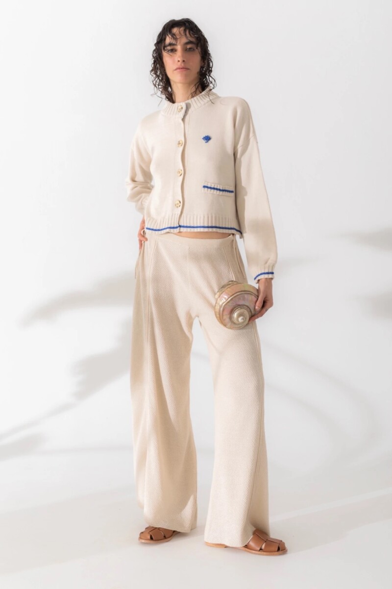 CARDIGAN TERRO COTTON Crudo
