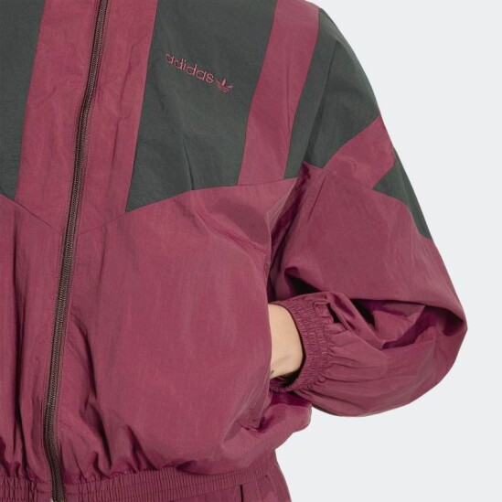 Campera Adidas Blocking Rojo