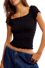 Remera Pucker Up Negro