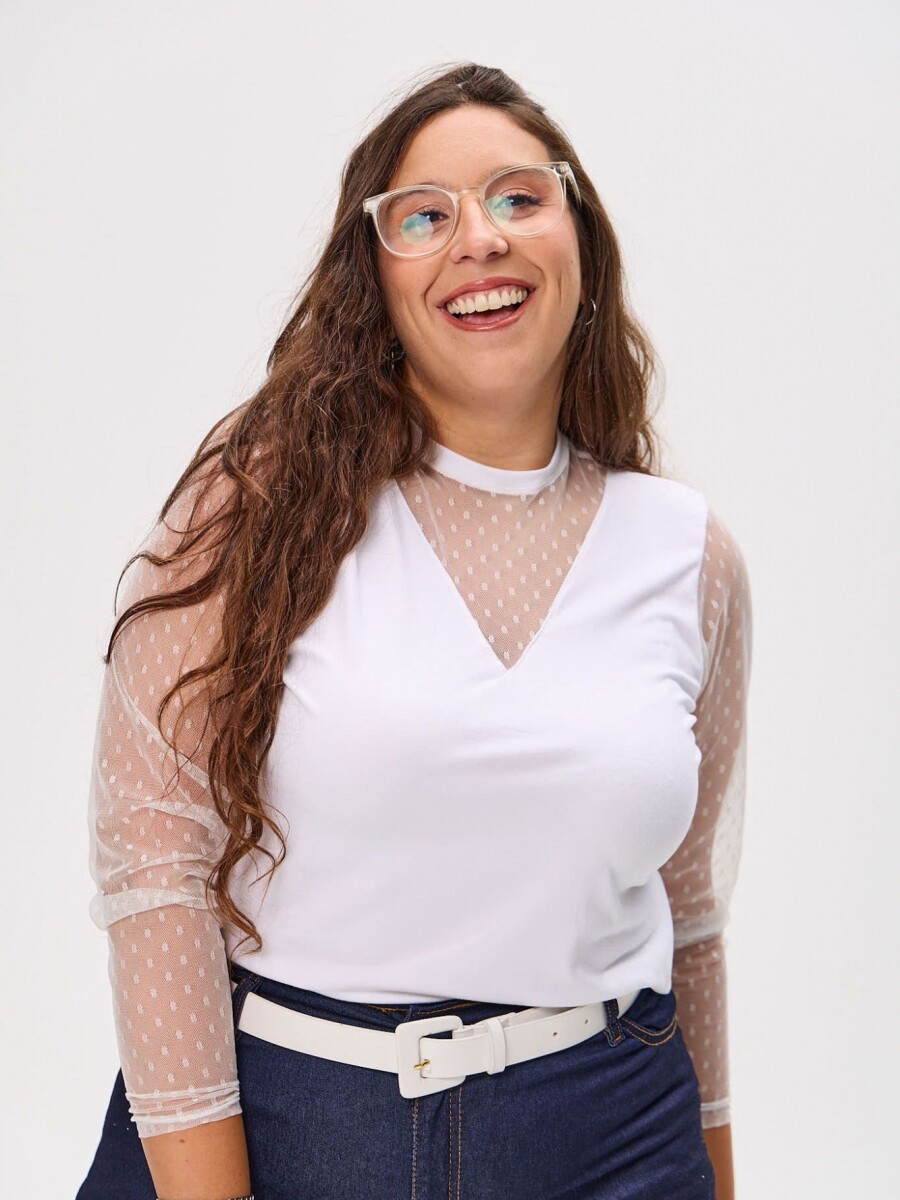 Blusa Rert Blanca