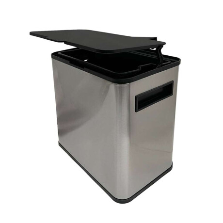 Papelera De Colgar Para Cocina 6Lt Acero Inoxidable