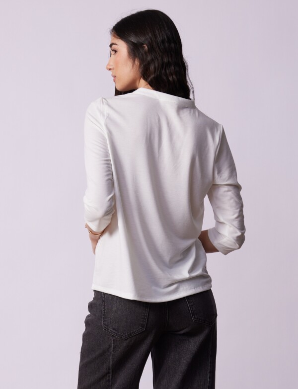 Blusa Zips CRUDO
