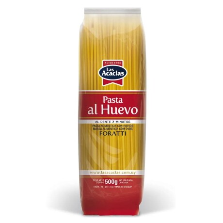 FIDEOS LAS ACACIAS AL HUEVO FORATTI DE 500 GRS FIDEOS LAS ACACIAS AL HUEVO FORATTI DE 500 GRS