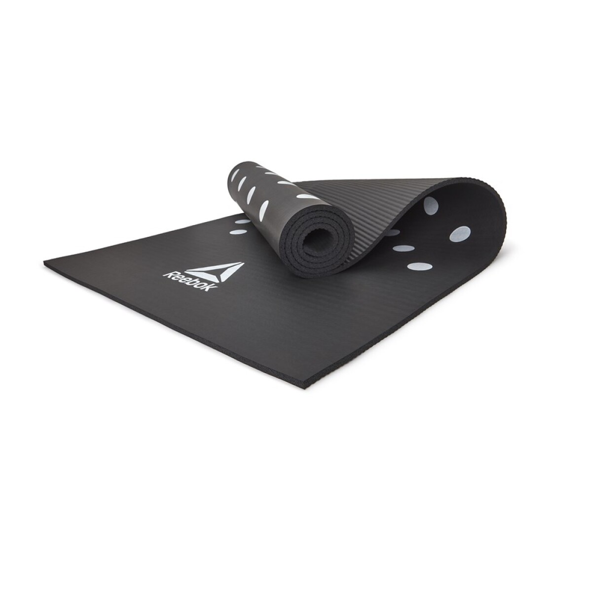 Colchoneta Yoga Mat Reebok 7mm negra - NEGRO-BLANCO 