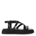 Sandalias de Niña MINI Miss Carol Califa con Hebilla Negro